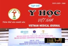 TẠP CHÍ Y HỌC VIỆT NAM TẬP 497 – THÁNG 12 – SỐ 1 – 2020