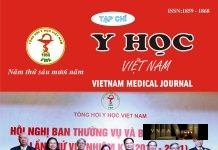 TẠP CHÍ Y HỌC VIỆT NAM TẬP 474 – THÁNG 1 – SỐ 1 – 2019