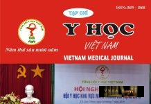 TẠP CHÍ Y HỌC VIỆT NAM TẬP 481 – THÁNG 8 – SỐ 2 – 2019